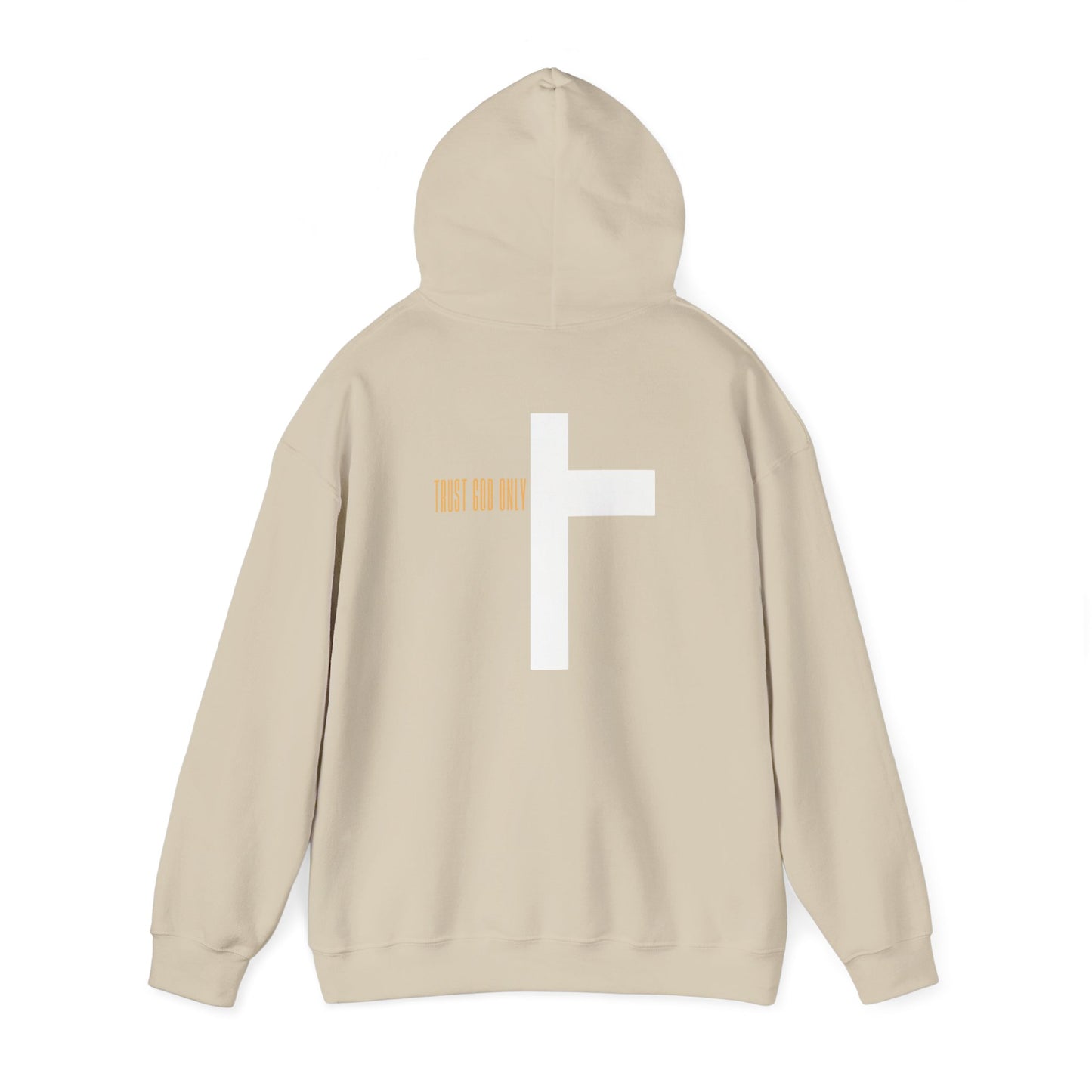 -TRUST GOD ONLY-HOODIE -CREAM