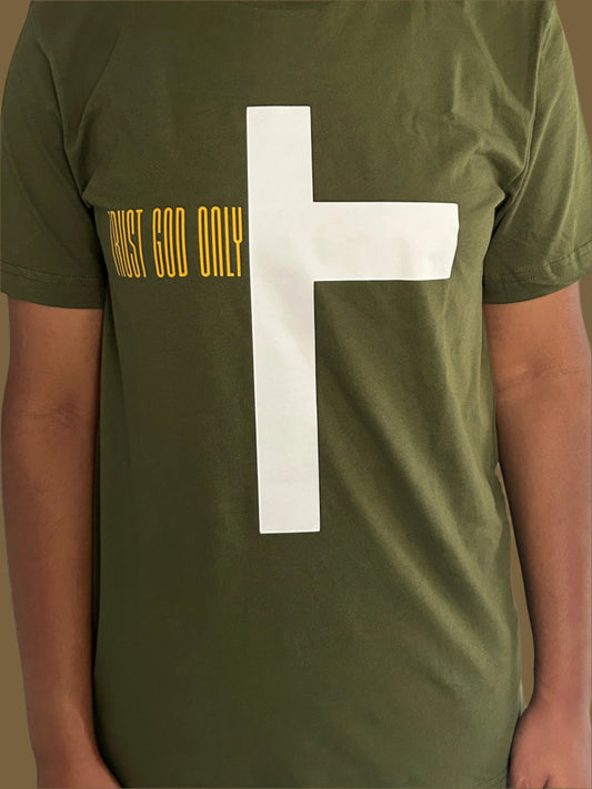 TRUST GOD ONLY-GREEN