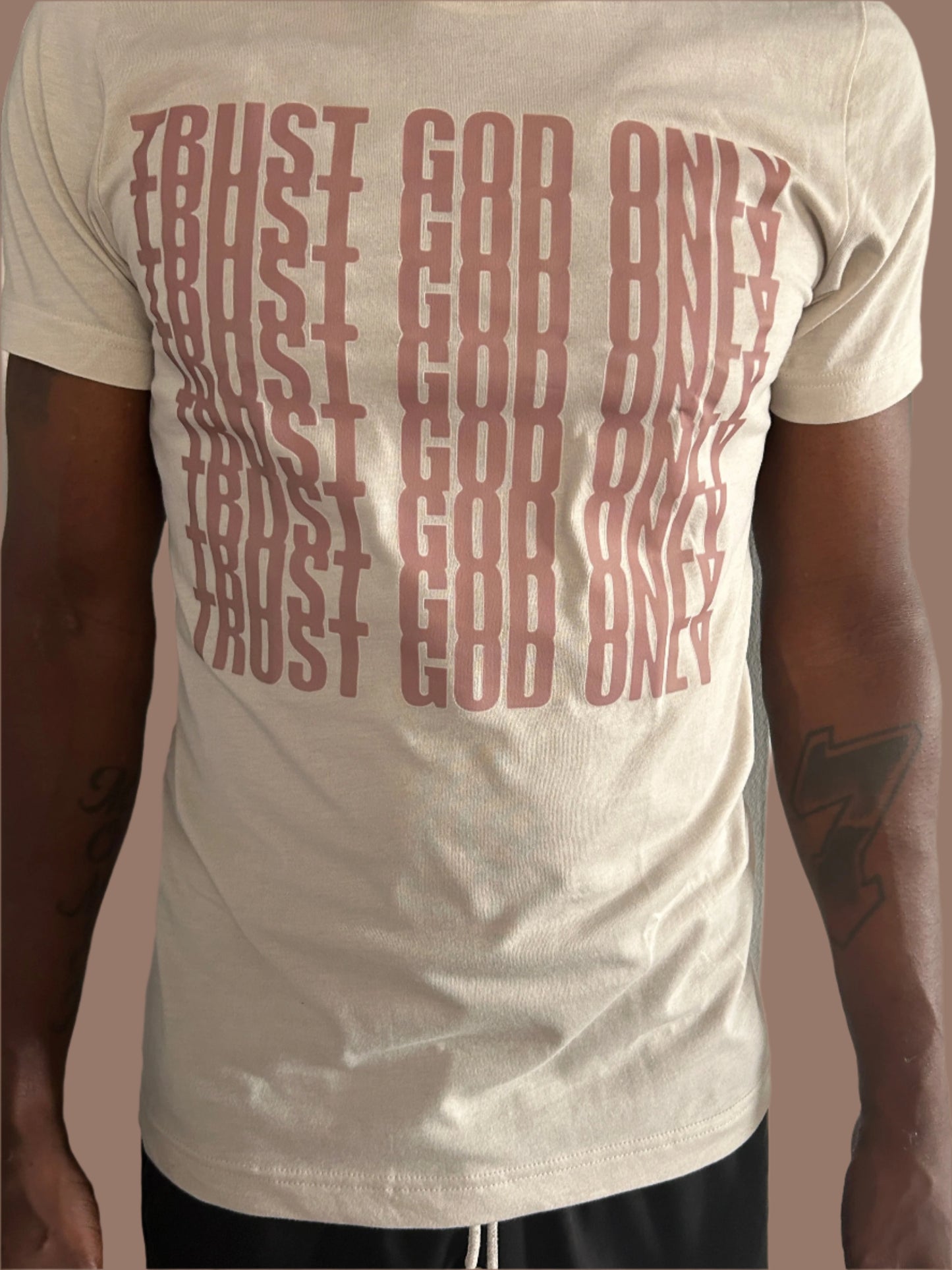 TRUST GOD ONLY-CREAM